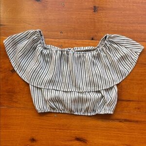 Forever 21 off-shoulder crop top